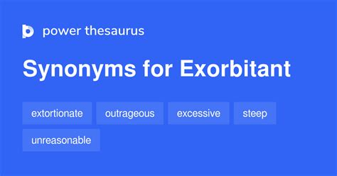 exorbitant synonym